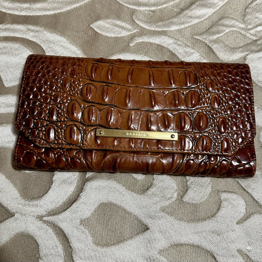 Brahmin Pecan Wallet